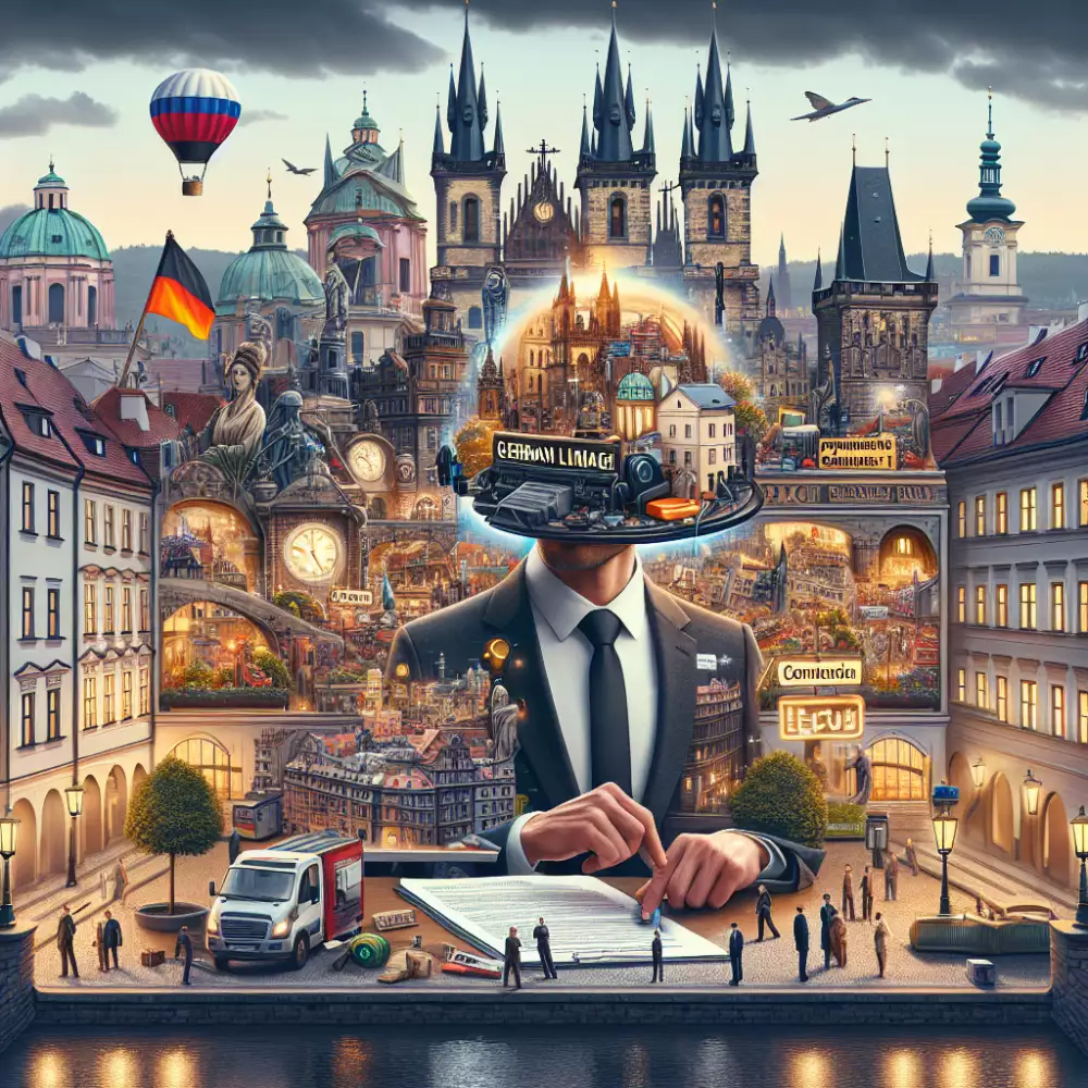 práce s němčinou praha