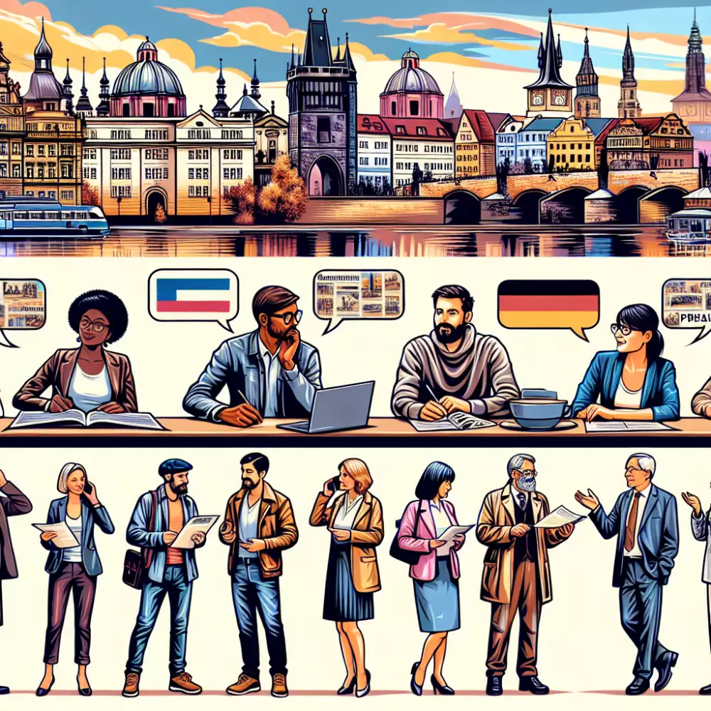 práce s němčinou praha