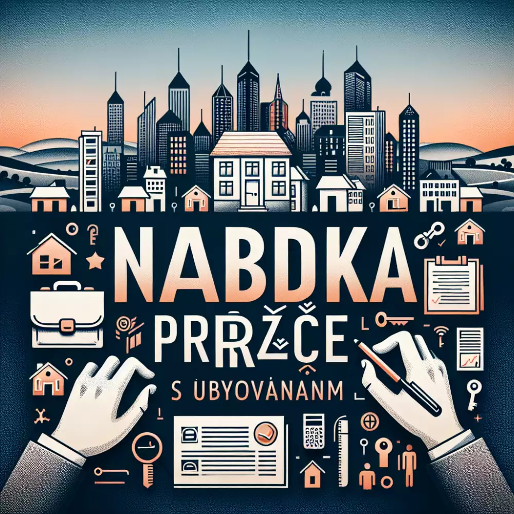 nabídka práce s ubytováním