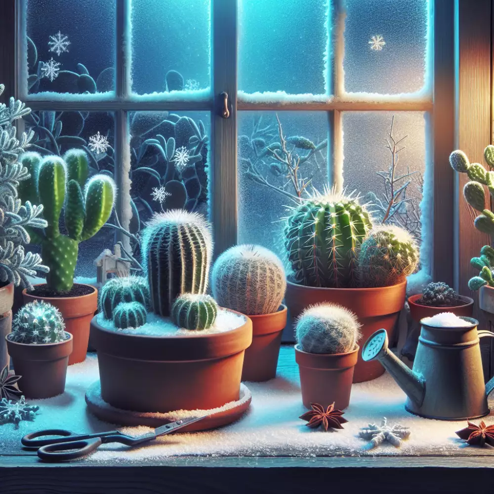 Zimování Kaktusů