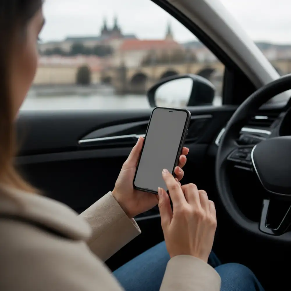 prague parking app
