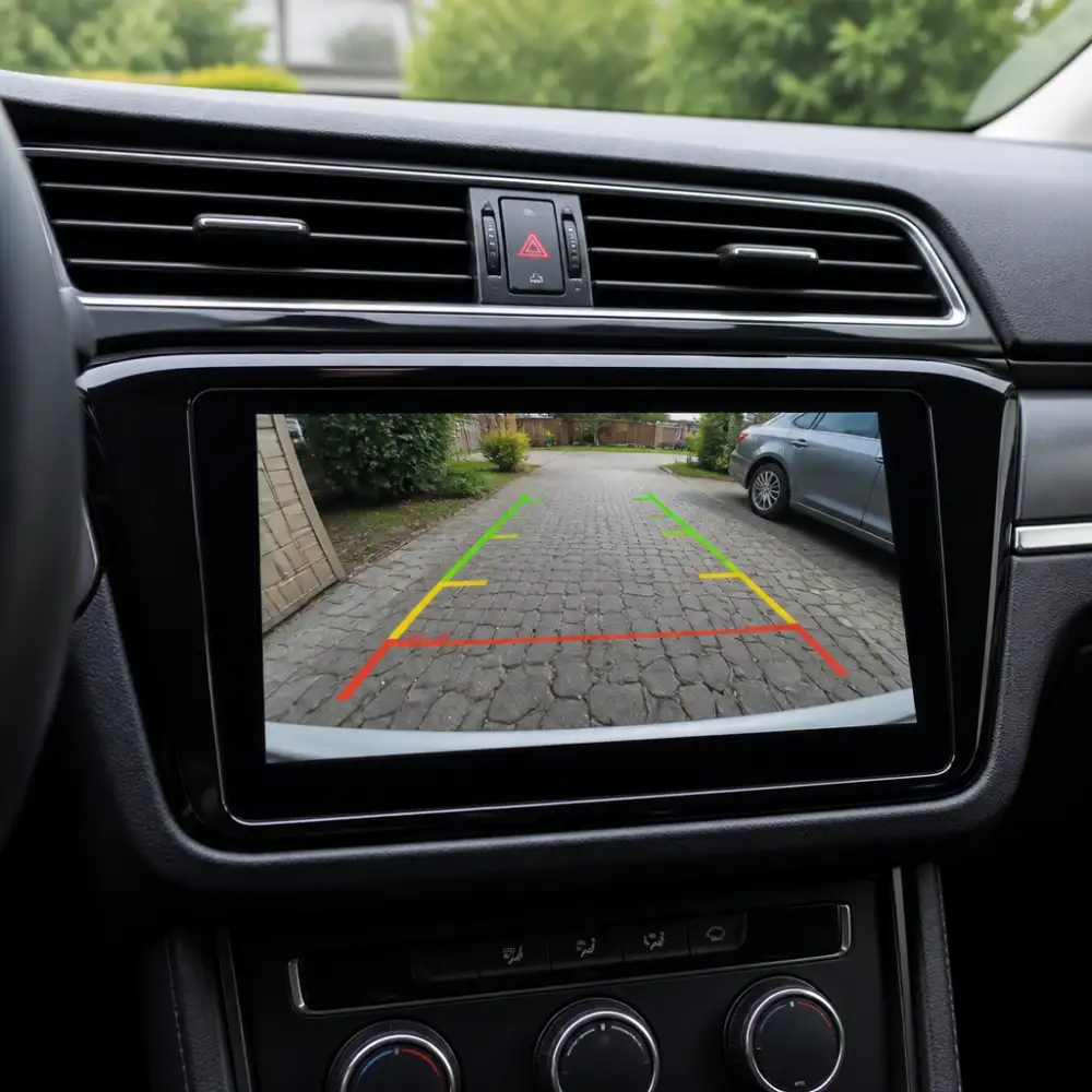 couvací kamera vw touran